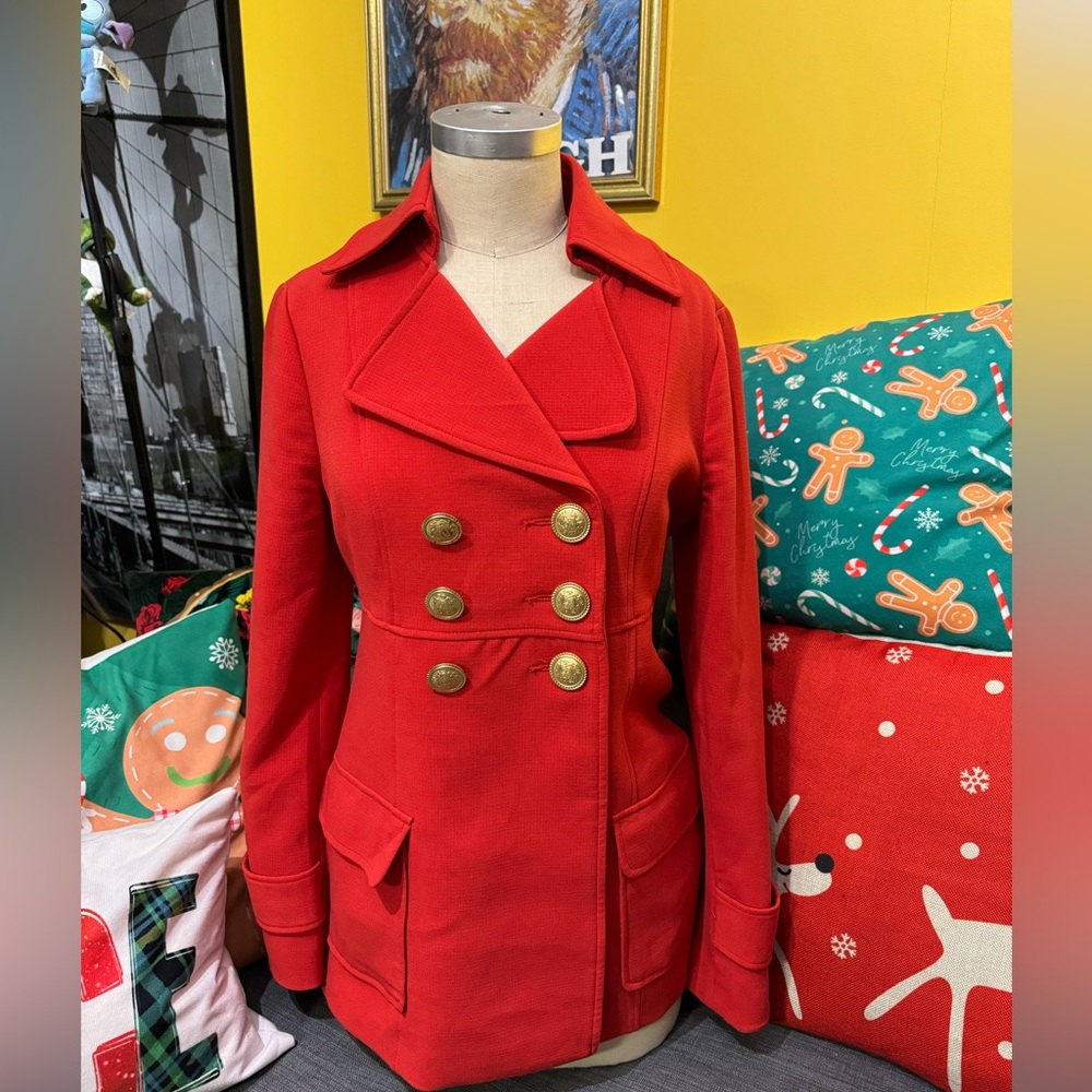 🎄F21 Elegant peacoat Jacket size M